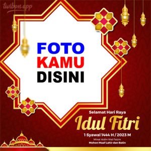 Idul Fitri 2023: Twibbon Terbaru Ucapan Selamat Hari Raya | twibbonize idul fitri img 04 png