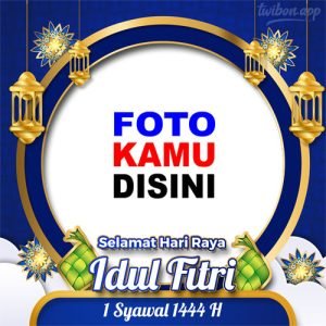 Idul Fitri 2023: Twibbon Terbaru Ucapan Selamat Hari Raya | twibbonize idul fitri img 08 png