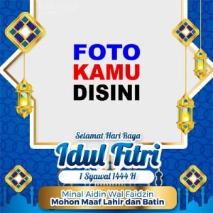 Idul Fitri 2023: Twibbon Terbaru Ucapan Selamat Hari Raya | twibbonize idul fitri img 09 png